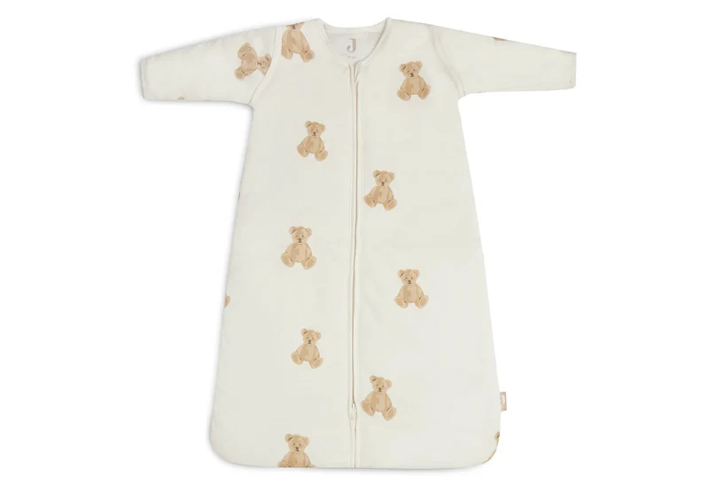 Jollein - Slaapzak met afritsbare mouw 90cm Teddy Bear