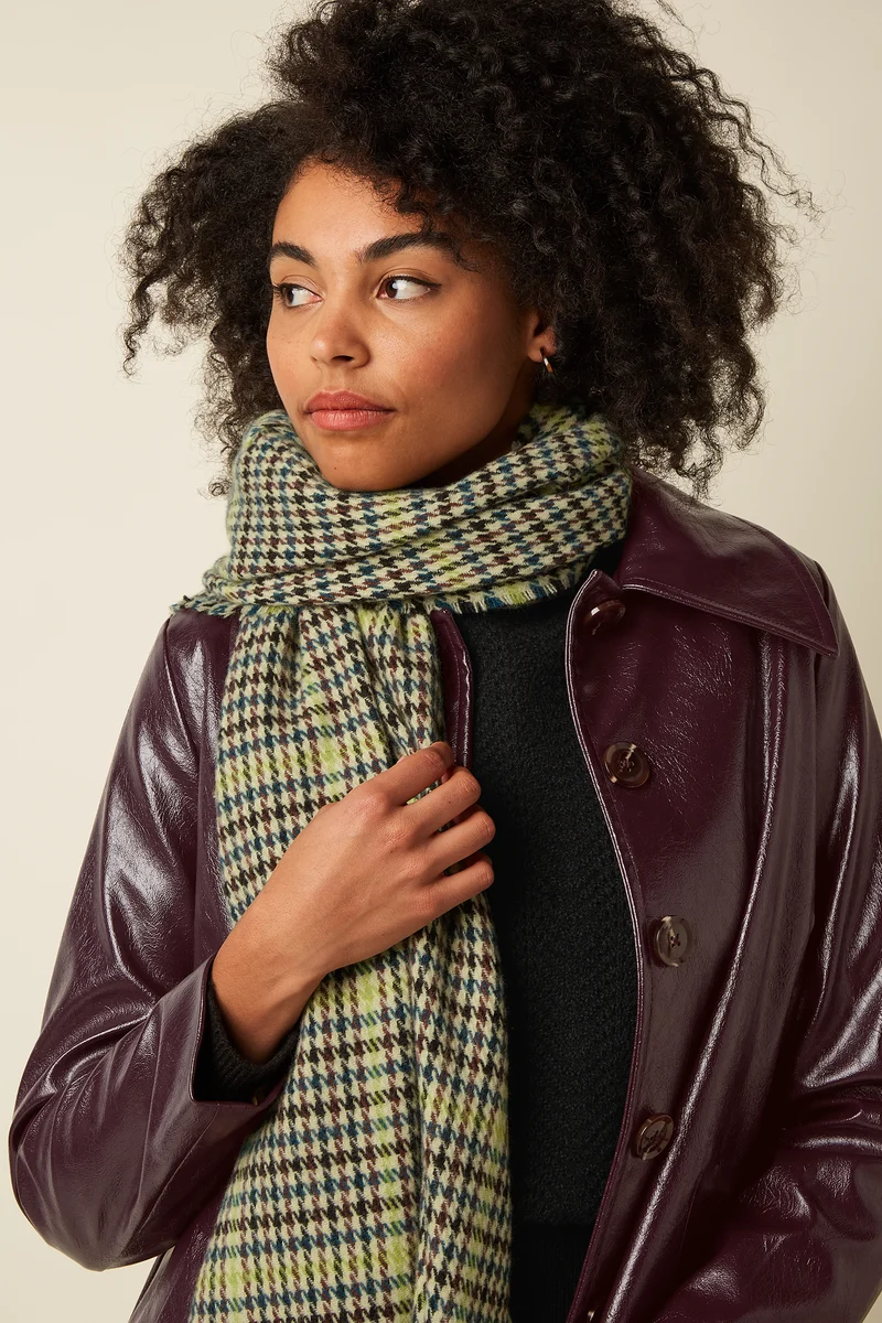 Houndstooth Scarf
