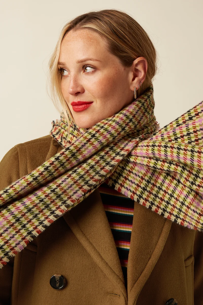 Houndstooth Scarf