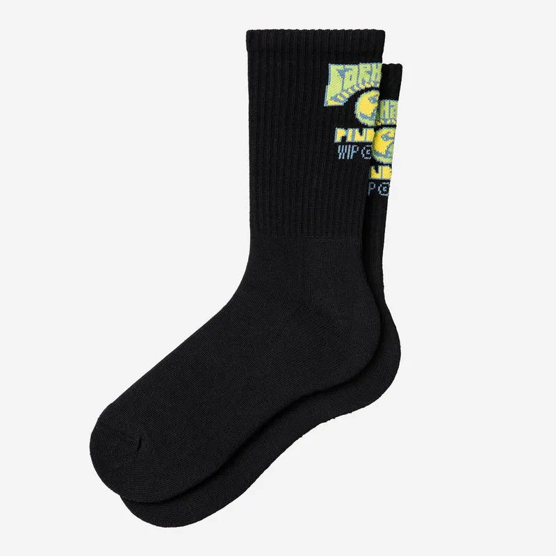 Carhartt WIP Mens Pinball Sokken | Zwart