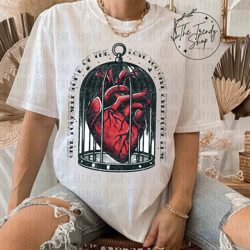 GIVE YOURSELF TEE OR CREW