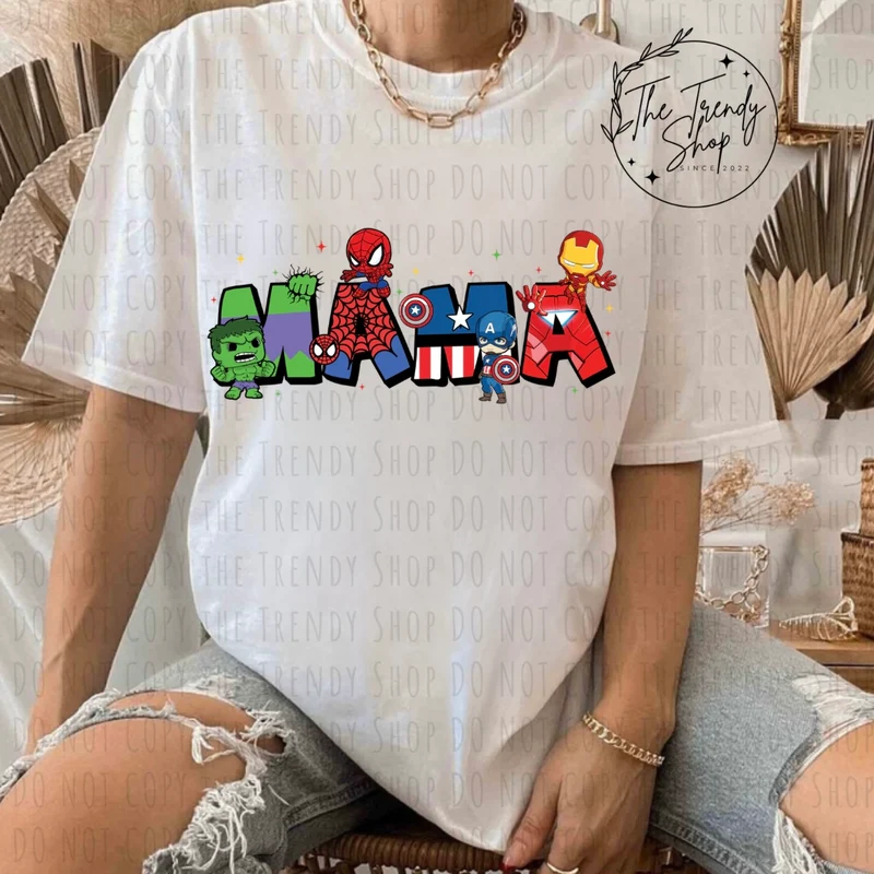CHARACTER MAMA TEE OR CREW