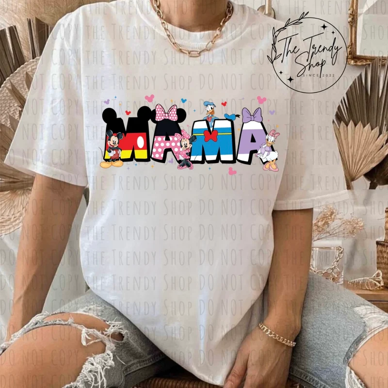 CHARACTER MAMA TEE OR CREW