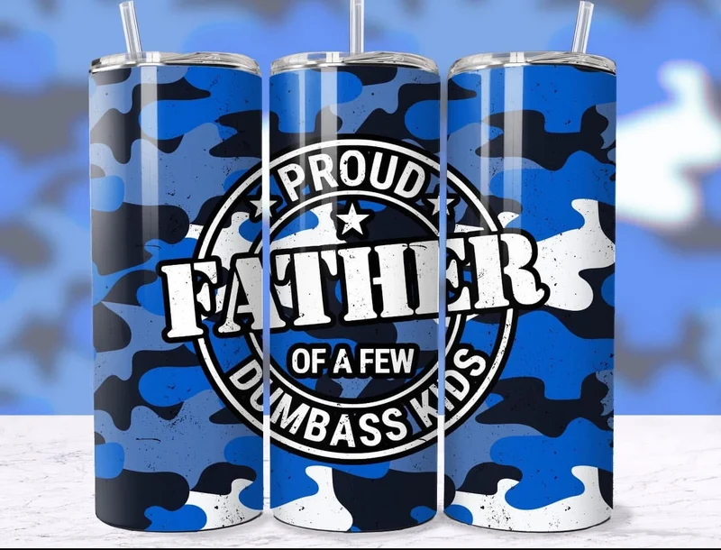 PROUD FATHER TUMBLER CUP