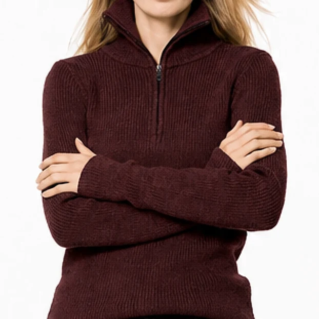 DOUTZEN | Getailleerde Schipperstrui 100% wol
