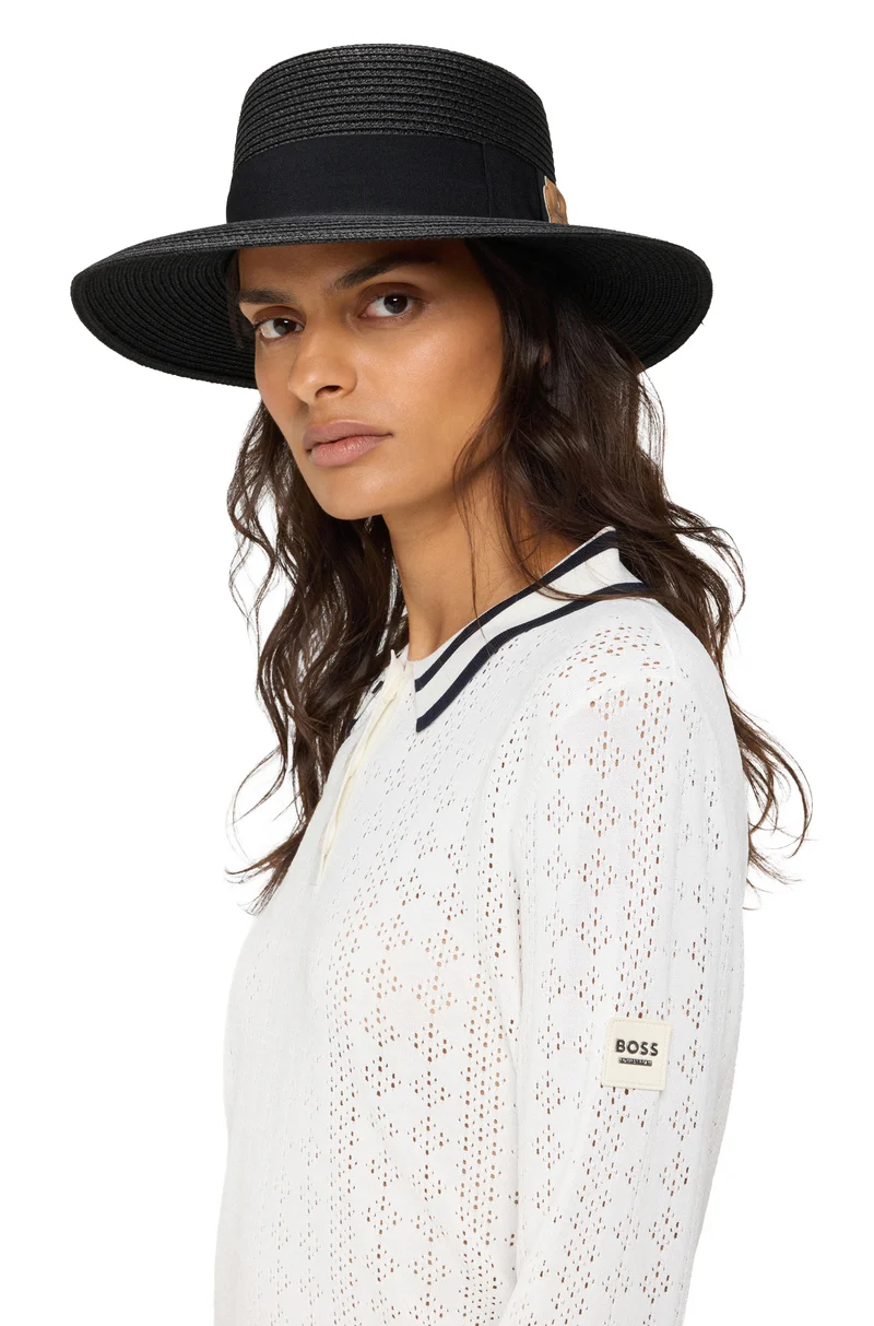 BOSS Equestrian Boater Hat