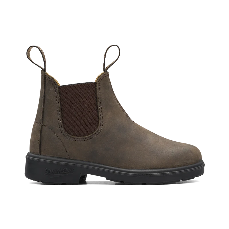 Blundstone - Kids boots nubuck | Rustic Brown