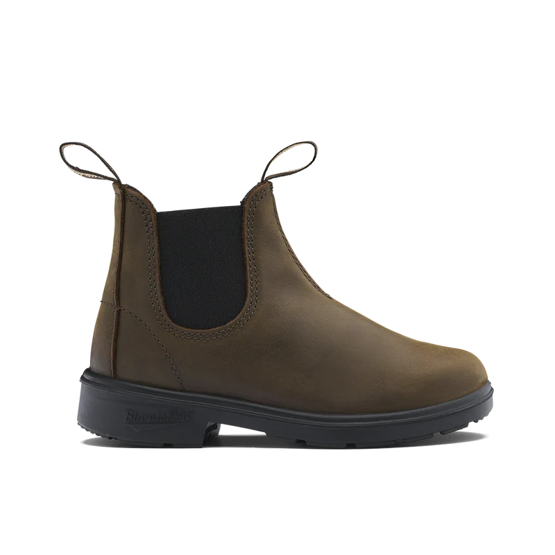 Blundstone - Kids boots nubuck | Antique Brown
