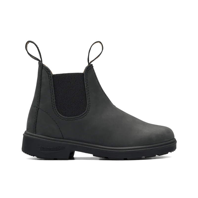 Blundstone - Kids boots nubuck | Rustic Black