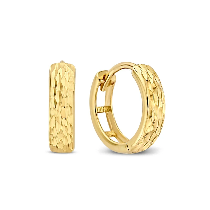 Isabel Bernard Rivoli Laura 14 karaat gouden oorringen IB360143