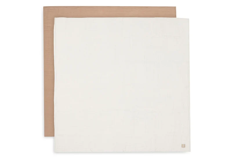 Jollein - Hydrofiele Multidoek Large 115 x 115 cm Biscuit/Ivory