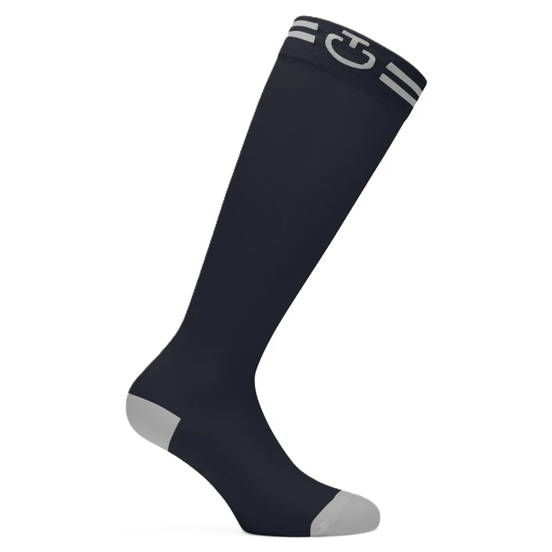 Cavalleria Toscana Jacquard Logo Socks