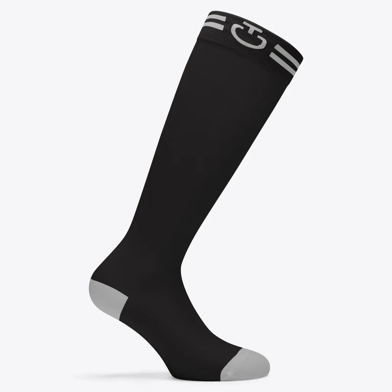 Cavalleria Toscana Jacquard Logo Socks