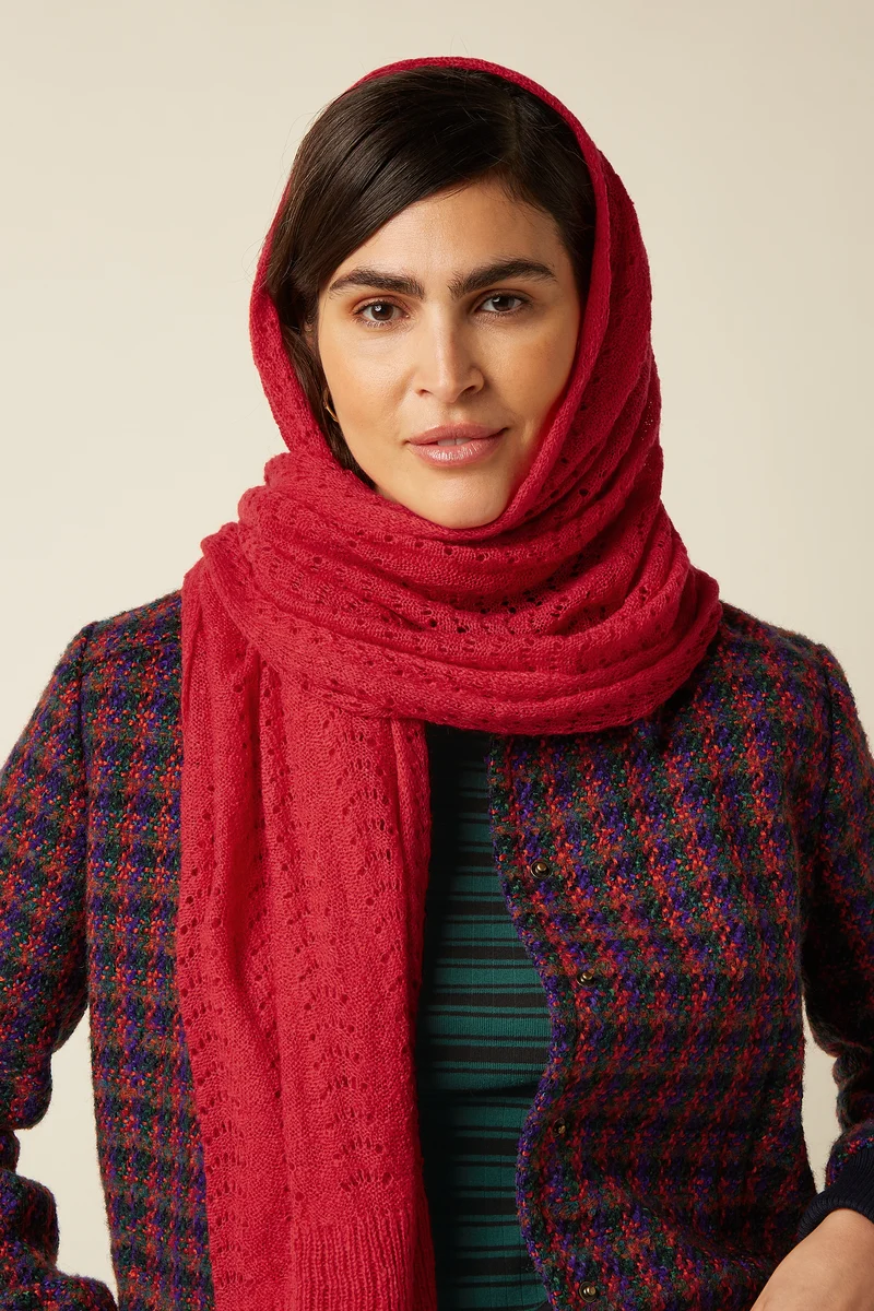 Scarf Ajour Carre