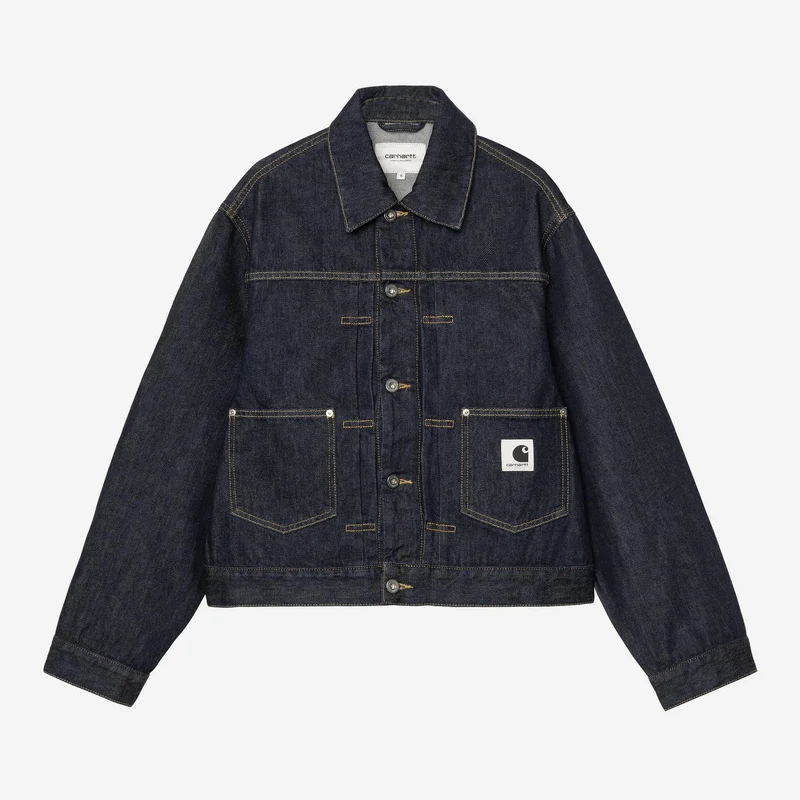 Carhartt WIP Dames Belmar Jas | Blauw gewassen