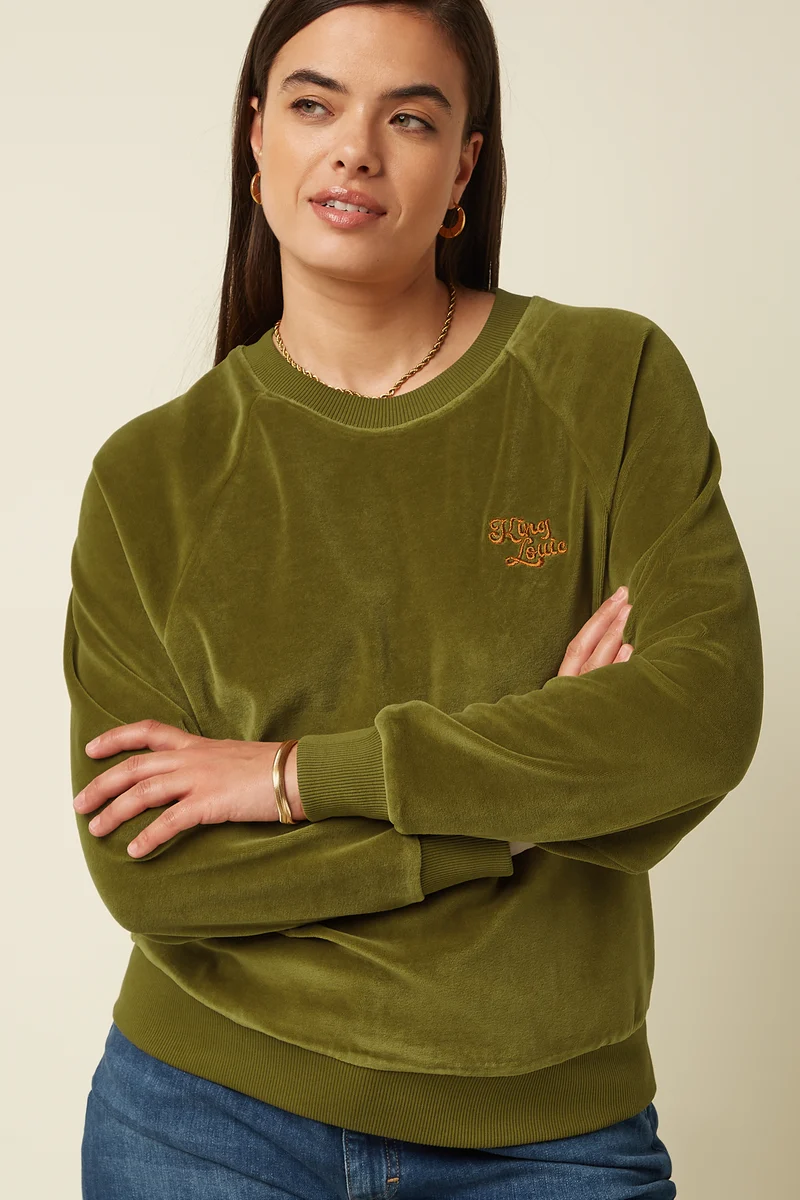 Febe Sweater Baton Velvet