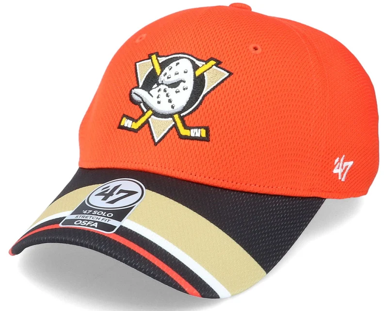 '47 Brand Unisex Anaheim Ducks Jersey Solo Stretch Cap | Oranje