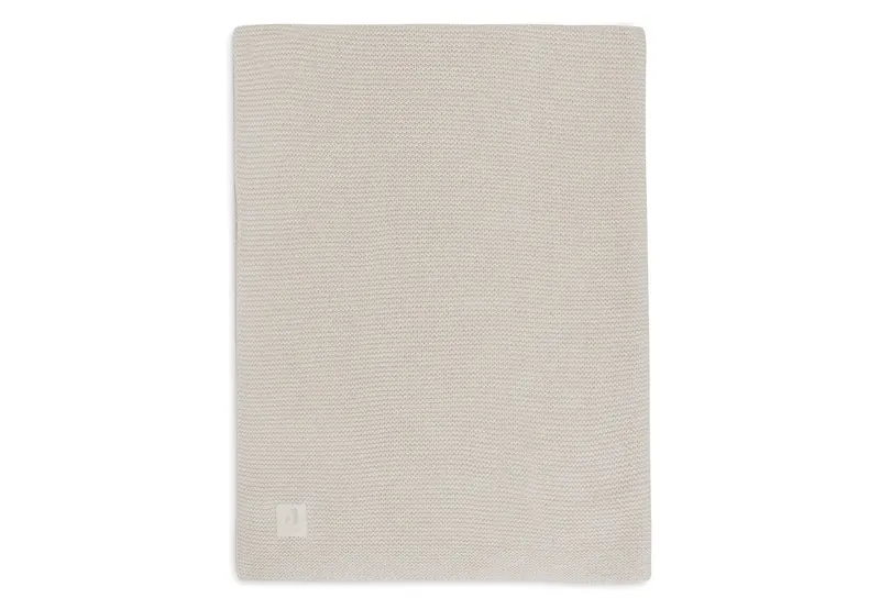 Jollein - Deken Wieg 75 x 100 cm Basic Knit Ivory Oatmeal