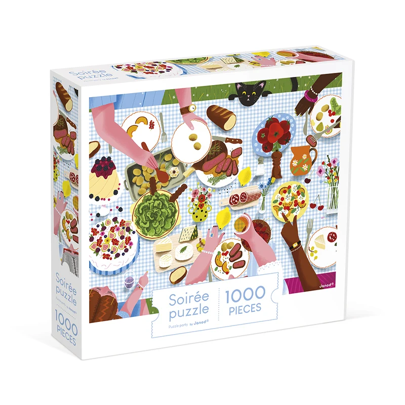 Janod - Kidult Puzzel Het Familiediner