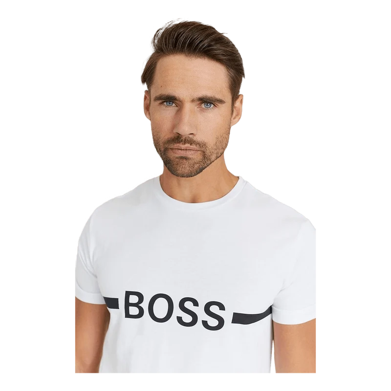 BOSS T-shirt Rn Slim Fit 109 Natural