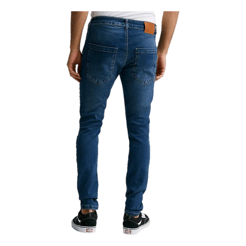 Slim Fit Distressed Denims Vintage