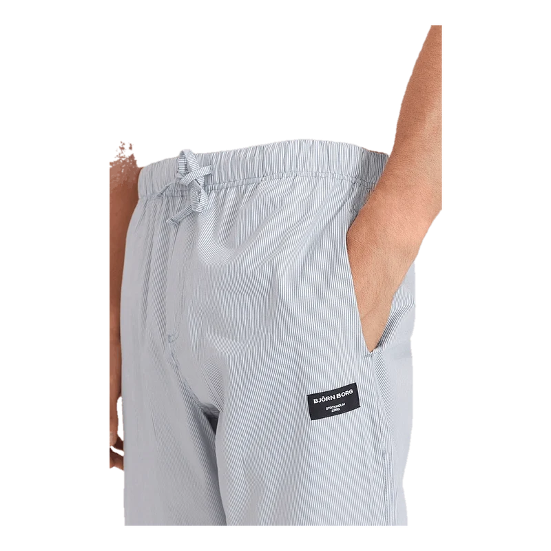 Core Poplin Pyjama Pants Bb Single Stripe
