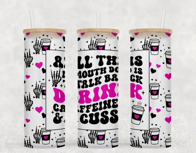 SASSY COFFEE TUMBLER CUP