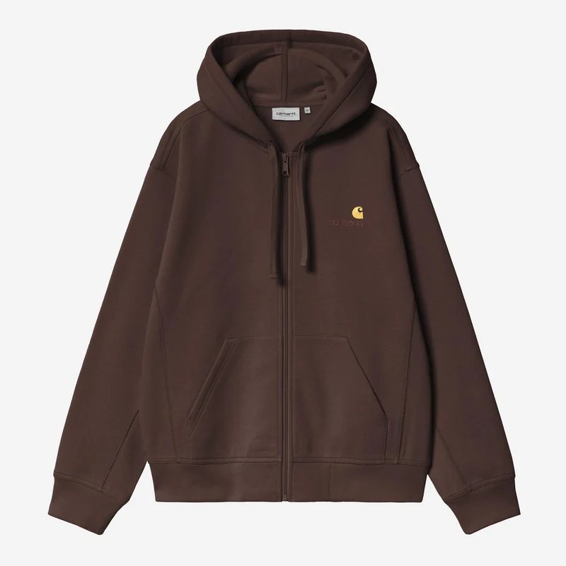 Carhartt WIP Heren capuchon American Script Jas | Palisander