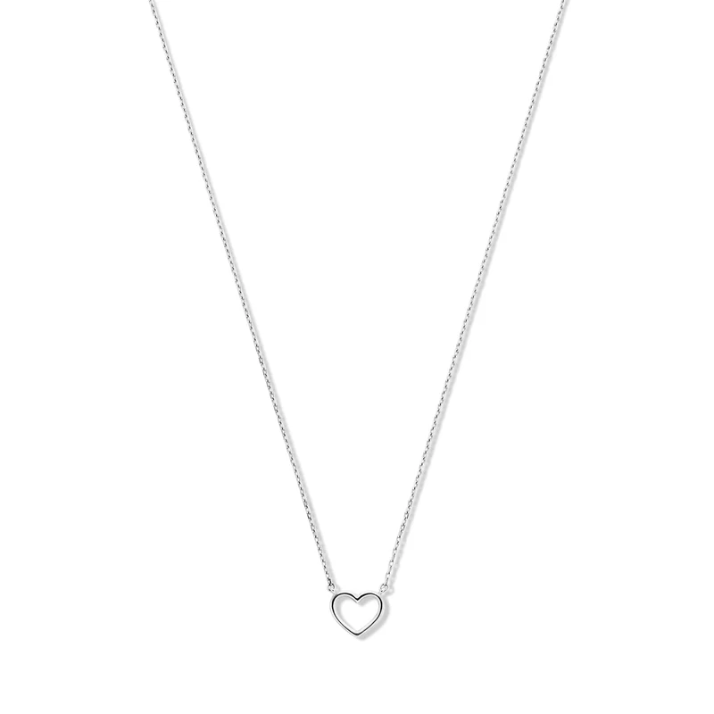 Isabel Bernard Saint Germain Amore 14 Karaat Wit Gouden Collier IB340076
