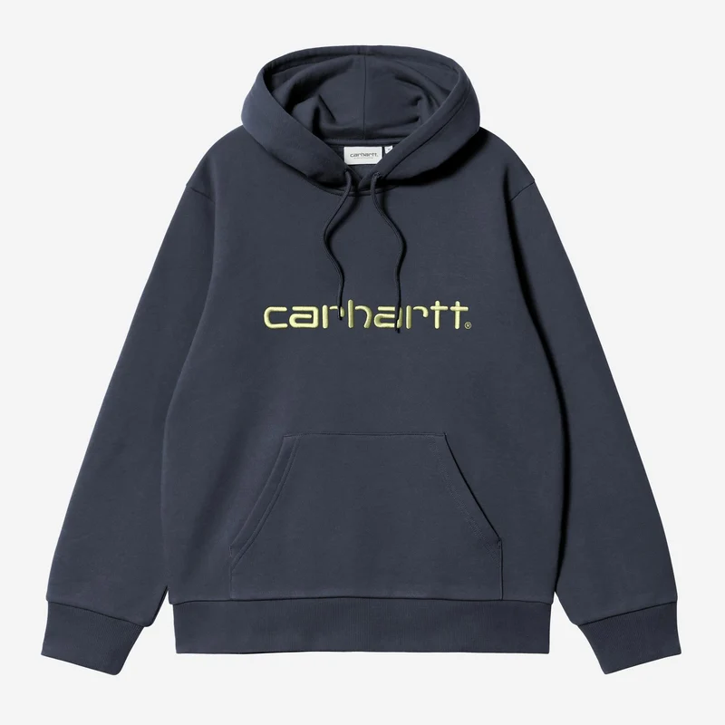 Carhartt WIP HEREN Carhartt Hoodie | Diep Nacht / Zacht Groen
