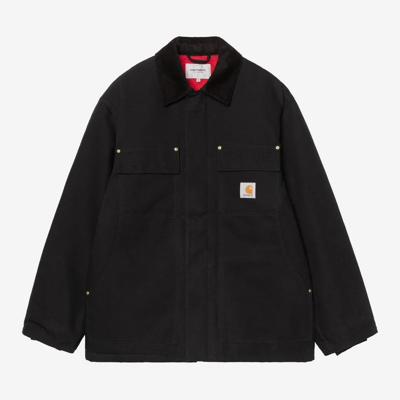 Carhartt WIP Heren OG Arctic Coat Jacket | Zwart Stijf