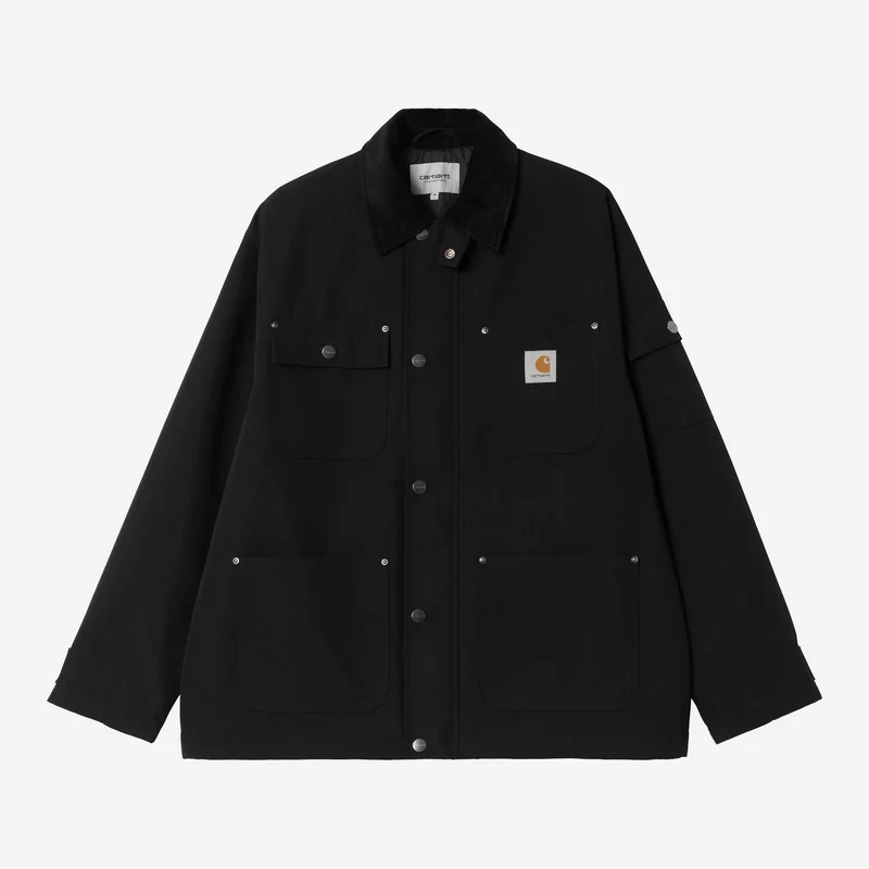 Carhartt WIP Clapton-jas voor heren | Zwart