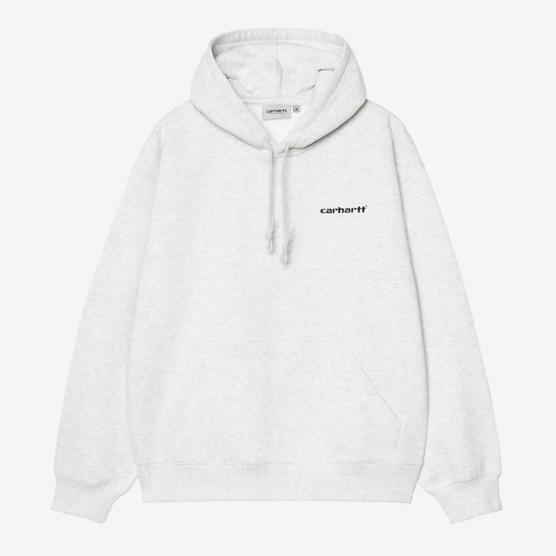 Carhartt WIP Heren Caps Hoodie | Ash Heather