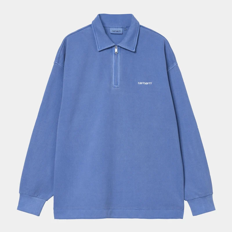 Carhartt WIP Heren Piqué Script Sweatshirt | Wolfsbane