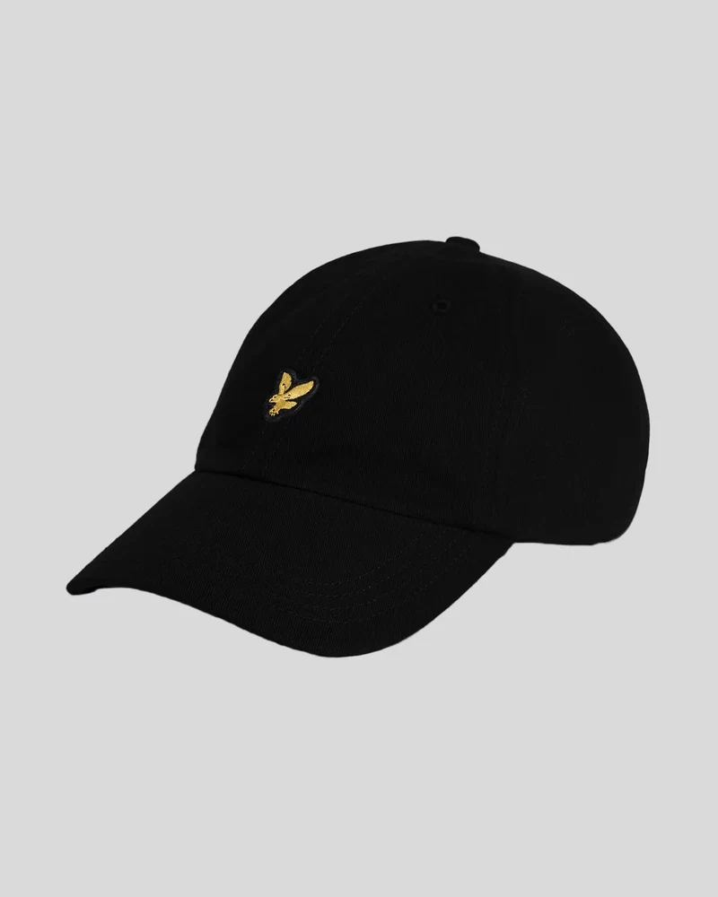 Lyle & Scott Baseballpet | Gitzwart