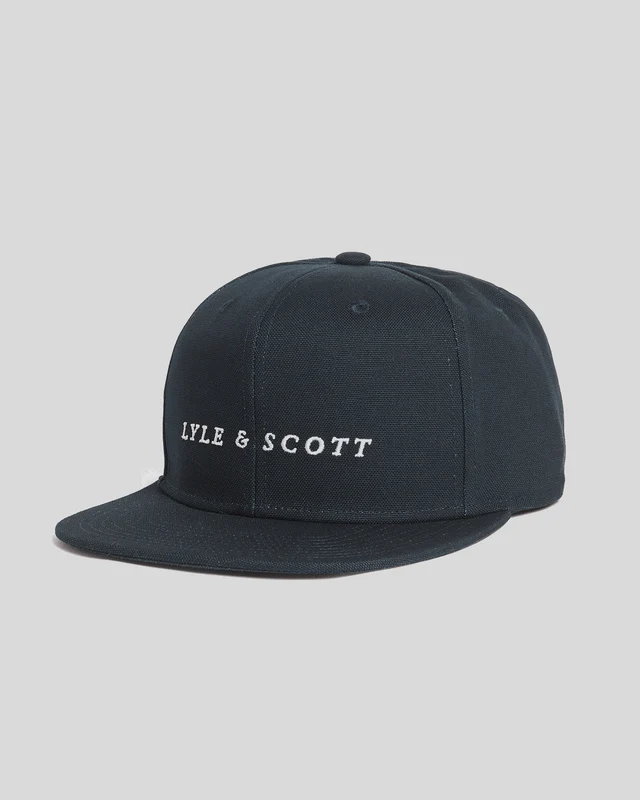 Lyle & Scott Script Cap | Donkerblauw