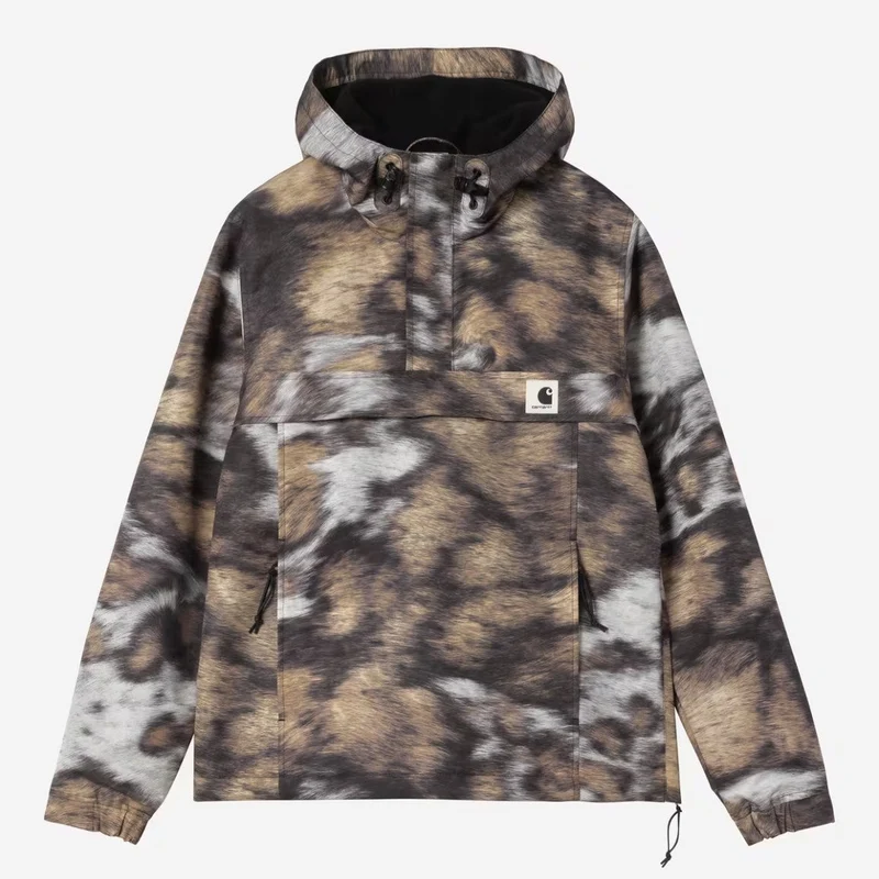 Carhartt WIP Dames Nimbus Pulloverjack | Wilde Hondenprint