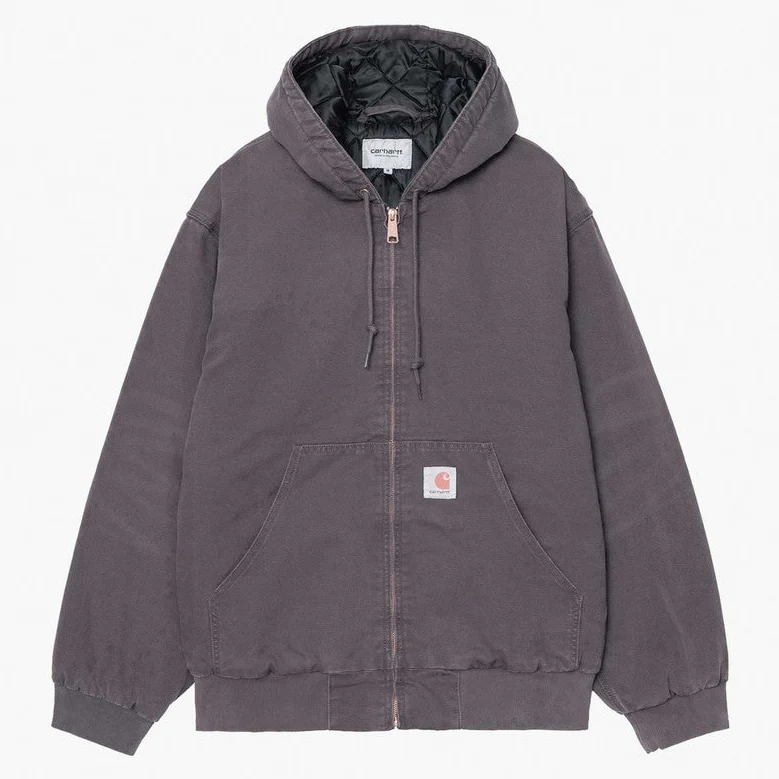 Carhartt WIP HEREN OG Active Stone Canvas Jack | Grafiet
