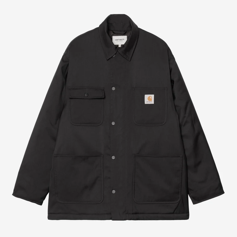 Carhartt WIP Heren Leroy Chore Coat Jas | Zwart