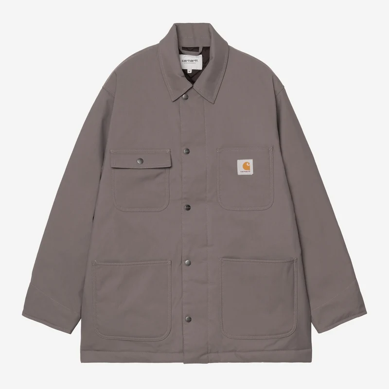 Carhartt WIP Heren Leroy Chore Coat Jacket | Porphyry