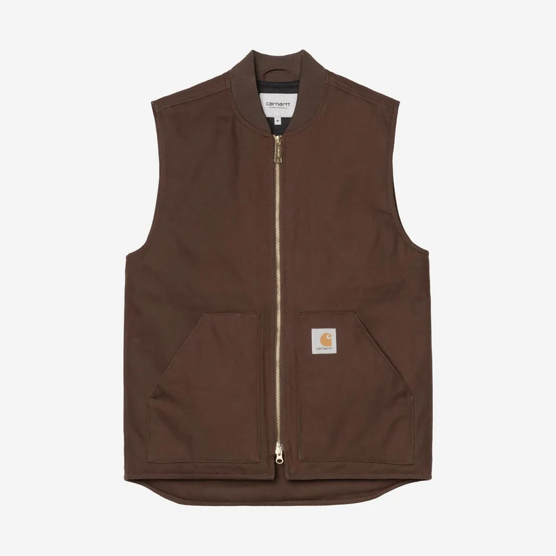 Carhartt WIP Heren Klassiek Vest | Tabak Rigid
