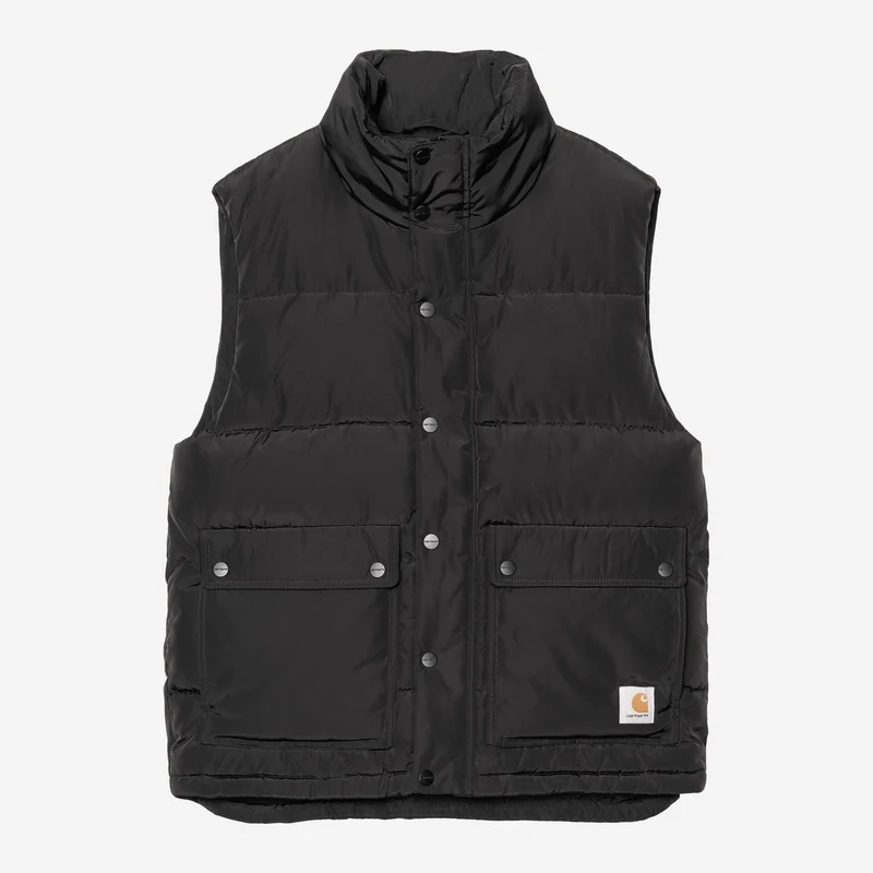 Carhartt WIP Heren Brent Vest | Zwart