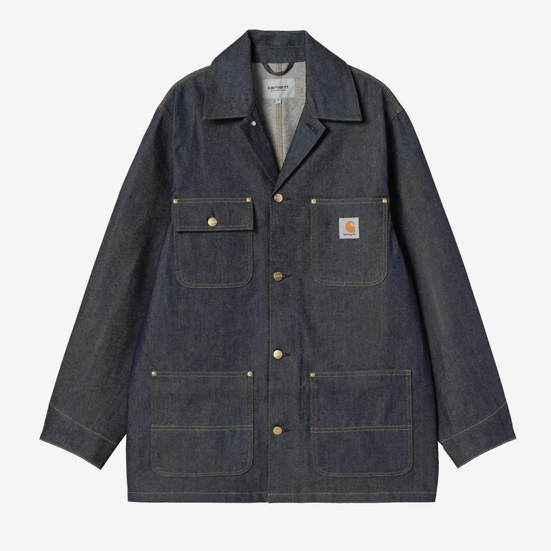 Carhartt WIP Heren Aden Chore Coat Jas | Blauw