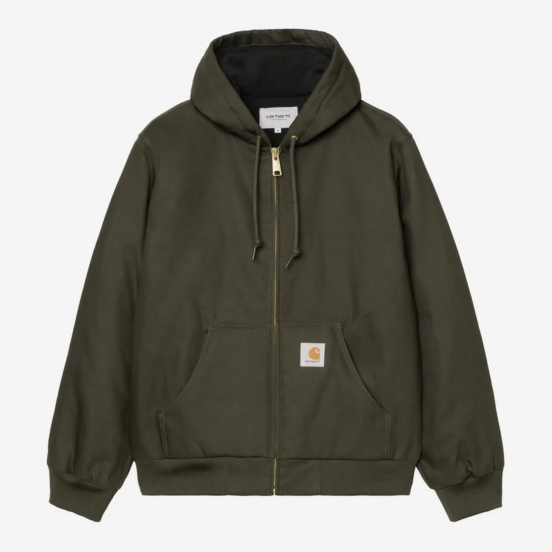 Carhartt WIP Heren Active Jacket | Olijfgroen Rigid