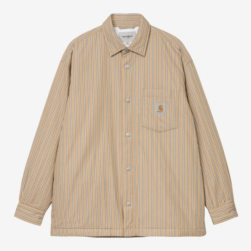 Carhartt WIP Heren Grimsby Shirtjack | Dusty Hamilton Bruin