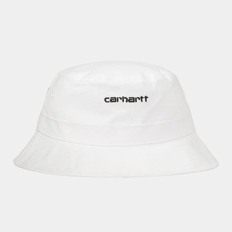 Carhartt WIP Unisex Script-emmerhoed - Wit