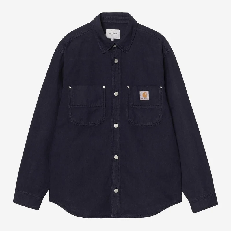 Carhartt WIP HEREN Walter Overhemdjasje | Donkerblauw