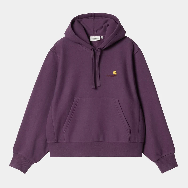 Carhartt WIP DAMES American Script Sweat Hoodie | Huckleberry