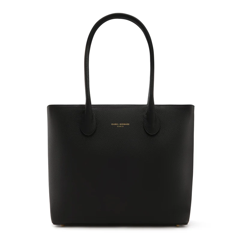 Isabel Bernard Honoré Lysanne Zwarte Kalfsleren Shopper IB25022