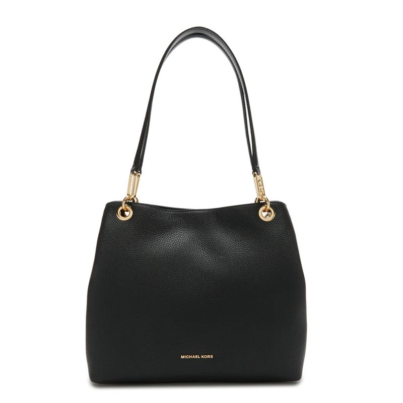 Michael Kors Kensington Black Leather Shoulder Bag 30F3G8KT7L-001